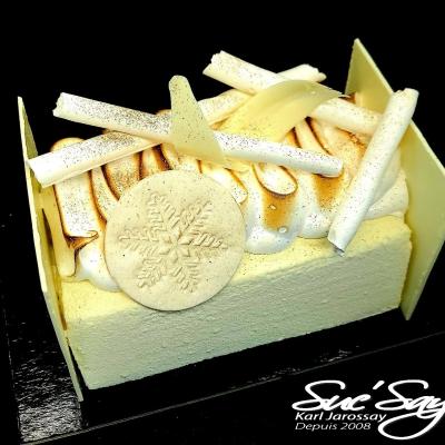  Bûche de Noël 2025 Carlit Bergamote